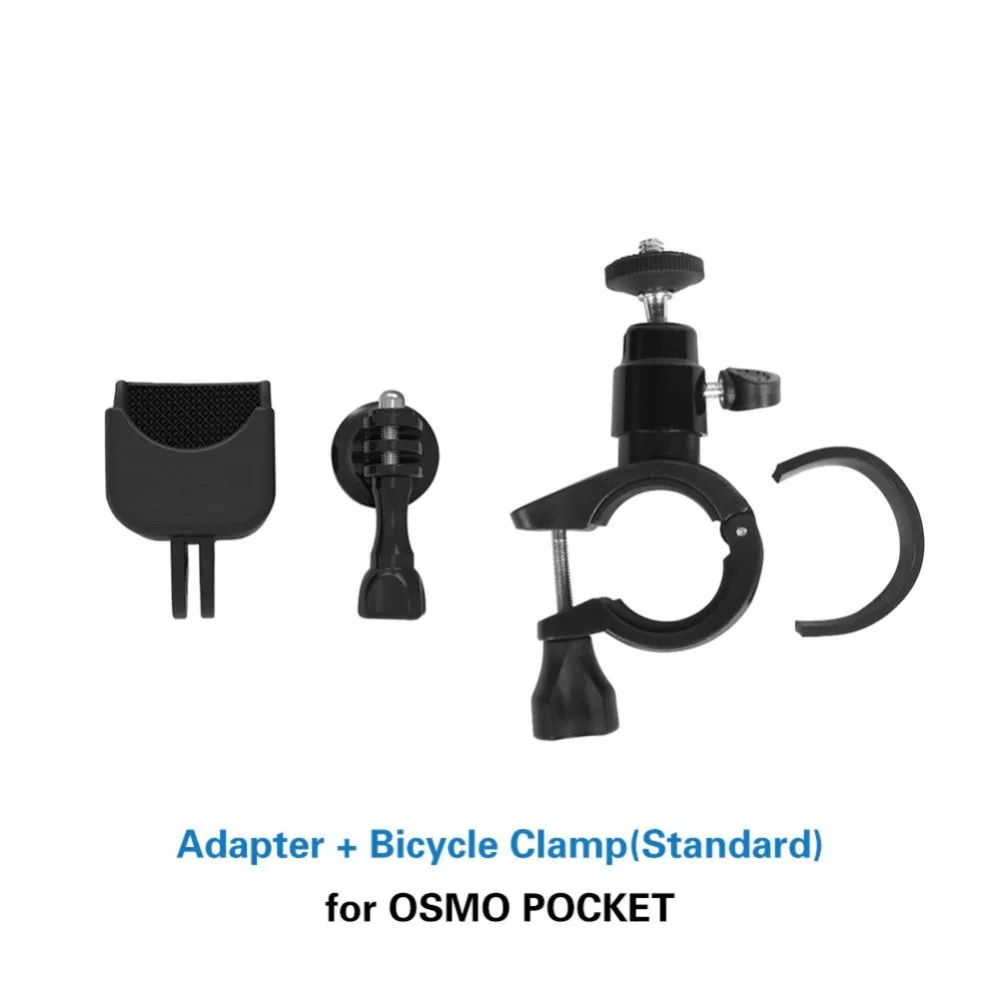 

For DJI OSMO Pocket Adapter Bike Clip Kit Standard Backpack Clamp 180 Degree Rotatable Connector for Osmo Pocket Gimbal Camera