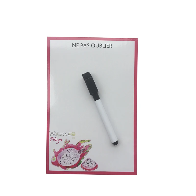 Водном rmelon фрукты серии напечатаны Dry Erase гибкий магнитный доска/Доска