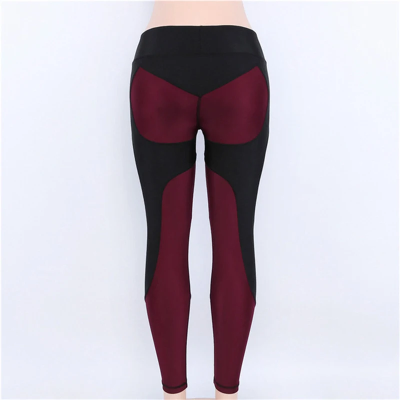 CHRLEISURE-Workout-Leggings-Women-Polyester-High-Waist-Ankle-Length-Pants-Patchwork-Push-Up-Fashion-Female-Legging