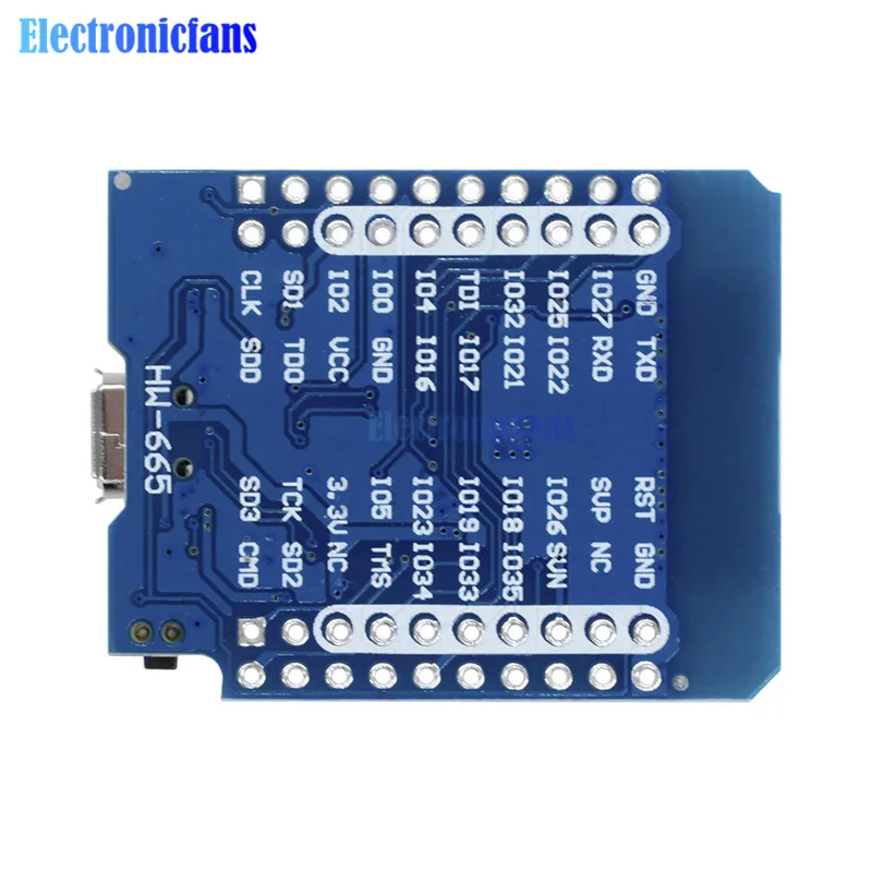 Для Wemos MINI D1 ESP32 ESP-32S Беспроводной Wi-Fi+ Bluetooth для Wemos D1 Mini Esp8266 CP2102 модуль с контактами