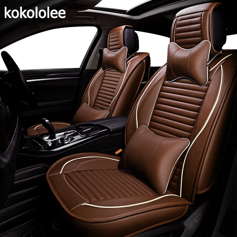 KOKOLOLEE pu car seat cover for nissan x-trail t31 navara d40 patrol y61 primera p12 qashqai j10 teana j31 j32 car accessories KOKOLOLEE pu car seat cover for nissan x-trail t31 navara d40 patrol y61 primera p12 qashqai j10 teana j31 j32 car accessories