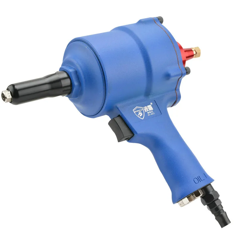 Self suction gun type pneumatic nail gun pull pneumatic riveting