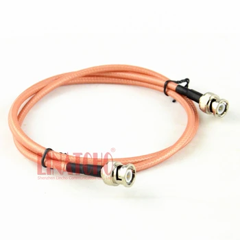 

1 meter long RG142 low loss silver plate teflon BNC jumper cable BNC male to BNC male coaxial cable