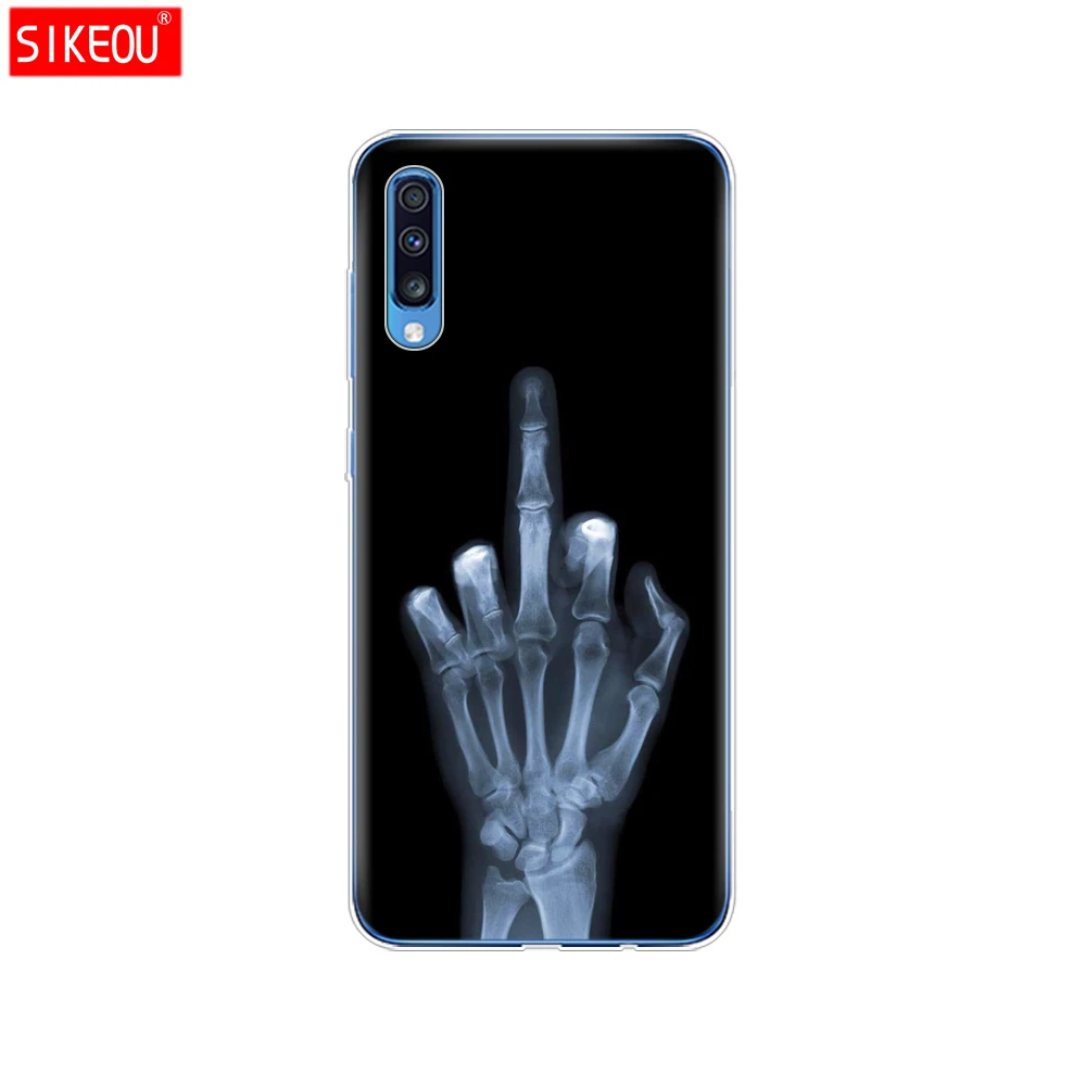 12052 For Samsung A70 Case Soft TPU Phone Back Cover For Samsung Galaxy A70 silicon Cases Coque Capa A 70 A705 A705F bumper Cat - Цвет: 12052