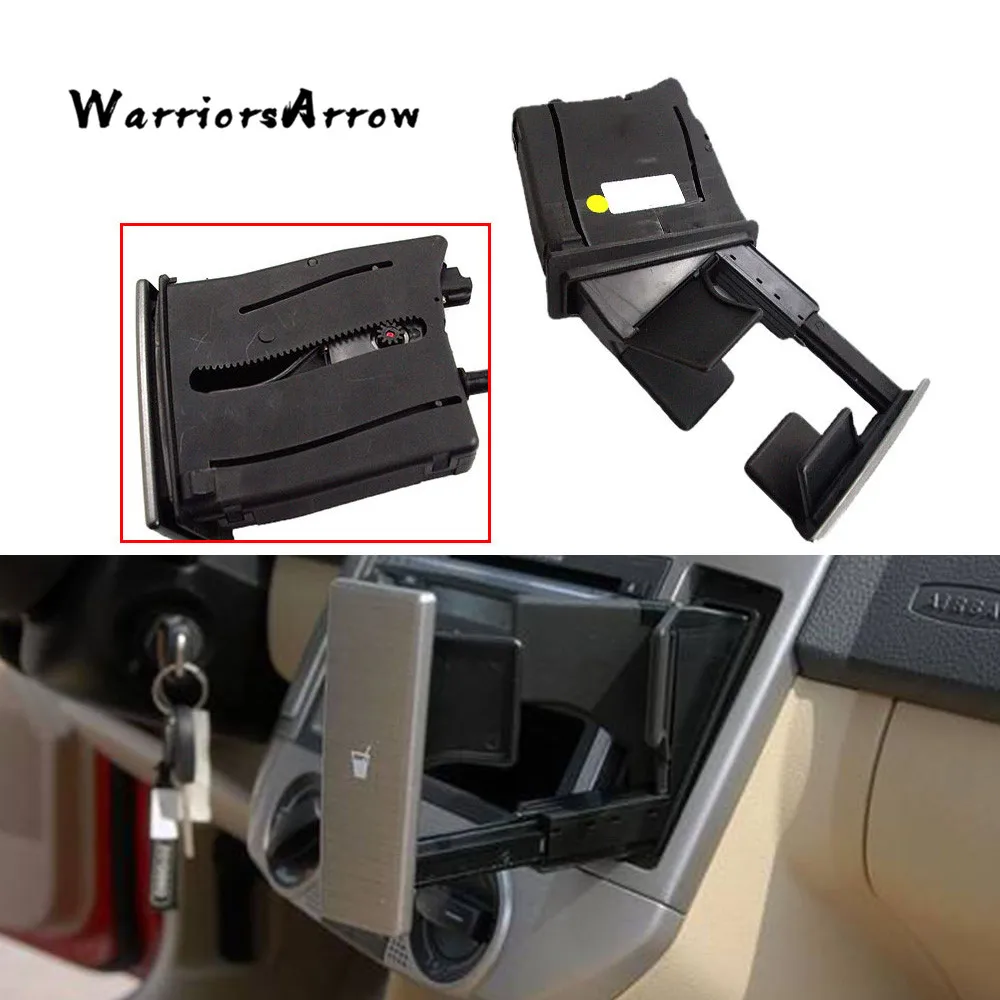 WarriorsArrow Dark Silver Cup Holder Interior Cup Holder For VW Polo 9N