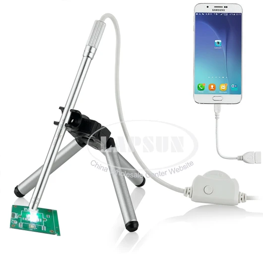 5 мм объектив Android OTG USB / PC эндоскоп камера смартфон телефон бороскоп