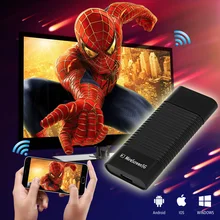 Venta caliente MiraScreen TV Dongle 5G DLNA Airplay Miracast Mirroring Fiable de Alta Velocidad de Transmisión de Aire Receptor WiFi Pantalla