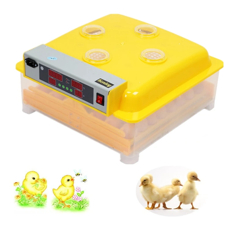 

Fully Automatic 48 Egg Incubator Digital Clear Egg Turning Temperature Control Farm Hatchery Machine Chicken Egg Hatcher Brooder