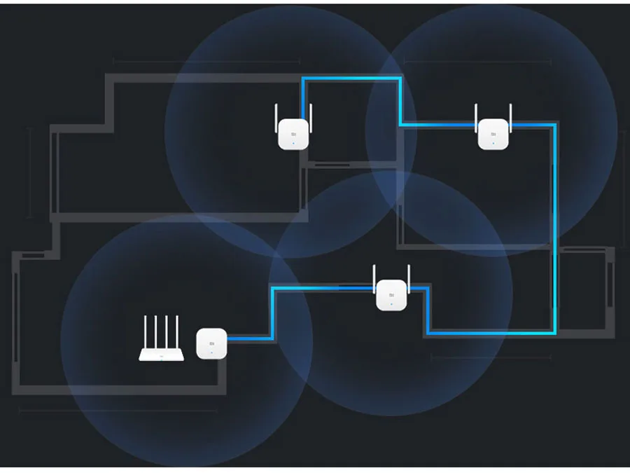 Xiaomi WiFi Электрический Cat WiFi повторитель 300 Мбит/с 2,4G беспроводной расширитель диапазона маршрутизатор Точка доступа усилитель сигнала