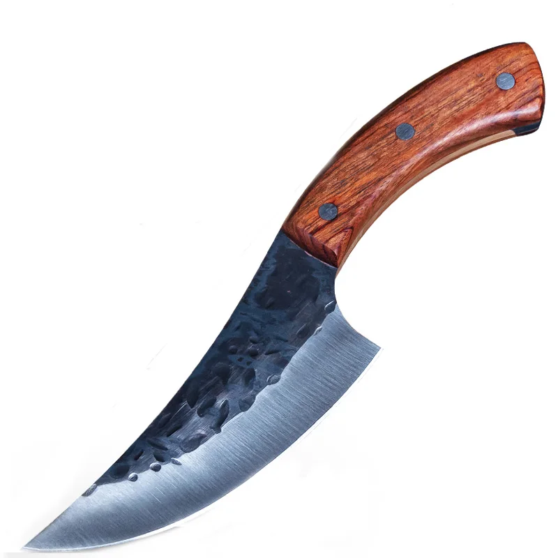 

LiangDa EDC Utility hunting knife Very sharp High-carbon steel Handmade knife 24cm 58HRC Rosewood survival tactical rescue tools