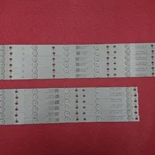 Комплект 12 шт. светодиодный Подсветка полосы для 50PFK4509 50PFH5300 TPT500J1-LE8 500TT56 500TT55 V0