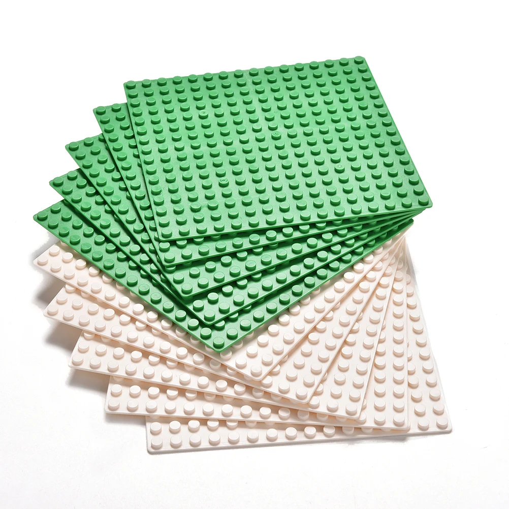 

1Pcs Building Bricks Base Plate Kids Education Case Best Gift Toys for kids 16*16 Dots Hot Selling