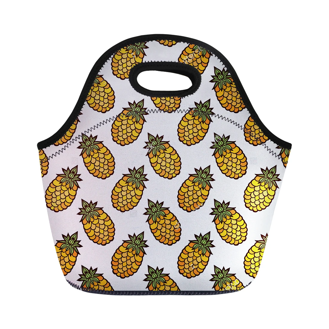 pineapple lunch tote