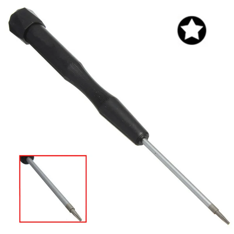 5 Ster 5-Point 1.2 Mm Pentalobe Schroevendraaier Reparatie Tool Voor Macbook Air Pro Professionele Onderhoud Gereedschap Zwarte Hoge kwaliteit