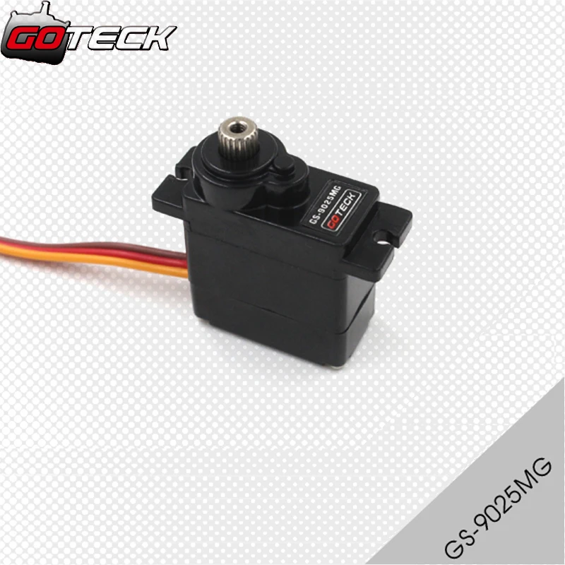 Goteck 4 шт./лот высококачественная металлическая шестерня 9 г с сервоприводом SG90 для