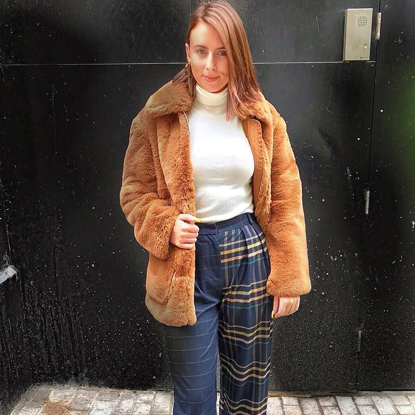 Buy New Fuzzy Teddy Bear Jackets Long Sleeve