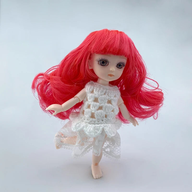 1/12 bjd Doll Toy Original Girls Princess Dolls 14 Joint Bjd Doll Toy Lovely Kids Christmas Gift Baby Toys for Girls Gold Brown 1/12 bjd Doll Toy Original Girls Princess Dolls 14 Joint Bjd Doll Toy Lovely Kids Christmas Gift Baby Toys for Girls Gold Brown