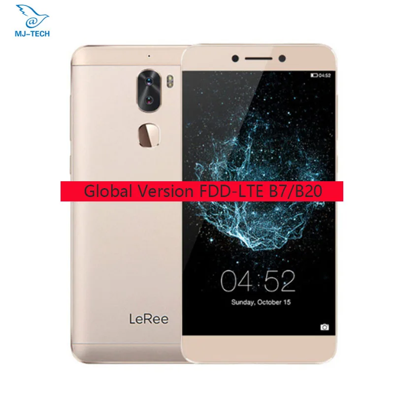LeEco Letv LeRee Le 3 C1-U02 3G 32G Android 6.0 Snapdragon 652 1.8GHz Octa Core 5.5" IPS FHD Screen Dual Camera 4G Smart phone |
