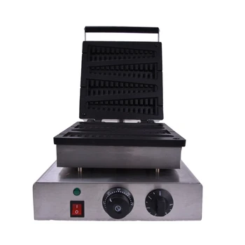 

1PC 220V electric stainless steel commercial home use fish lolly waffle maker machine kitchen appliance