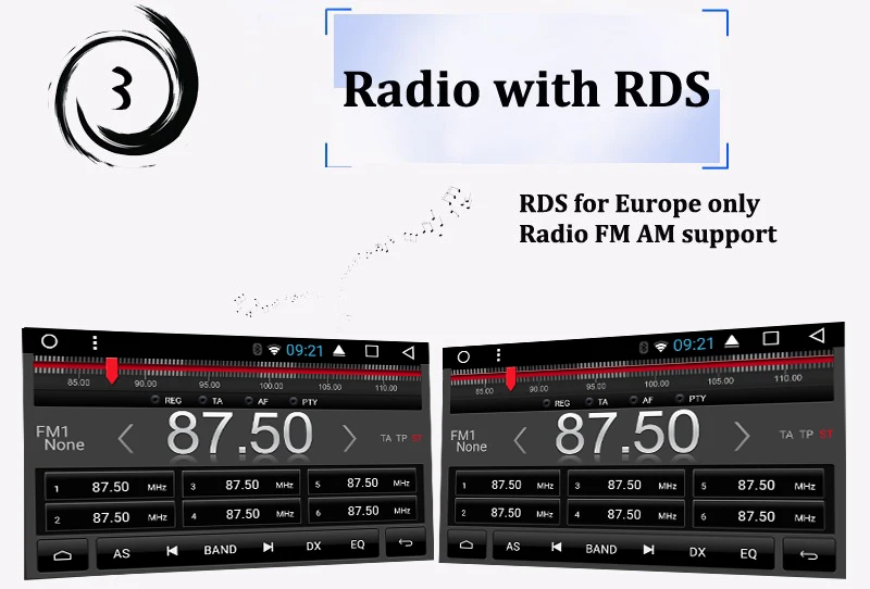 Best 10.1 inch Android 7.1 Detachable Car GPS Stereo Navi Touch Screen No-dvd Radio 4