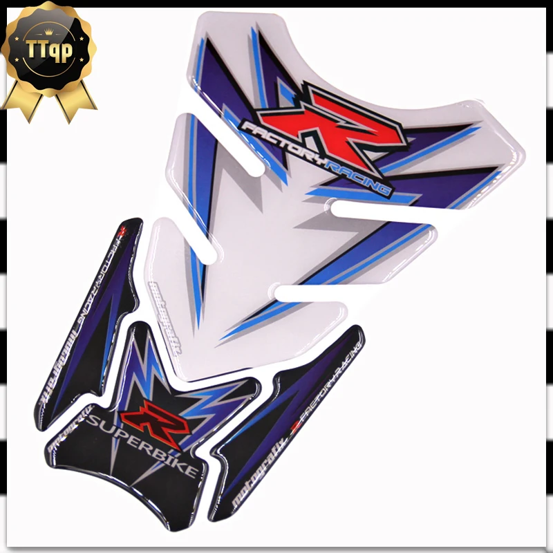 3D гель Танк Pad защита бака наклейка для мотоцикла Универсальная наклейка "Рыбная кость" для Honda Yamaha Harley Davidson