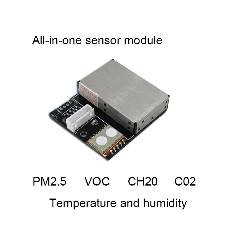 

Multi-in-one Air Sensor Module S6 (PM2.5/PM10/CO2/TVOC/temperature and Humidity/CH2O)