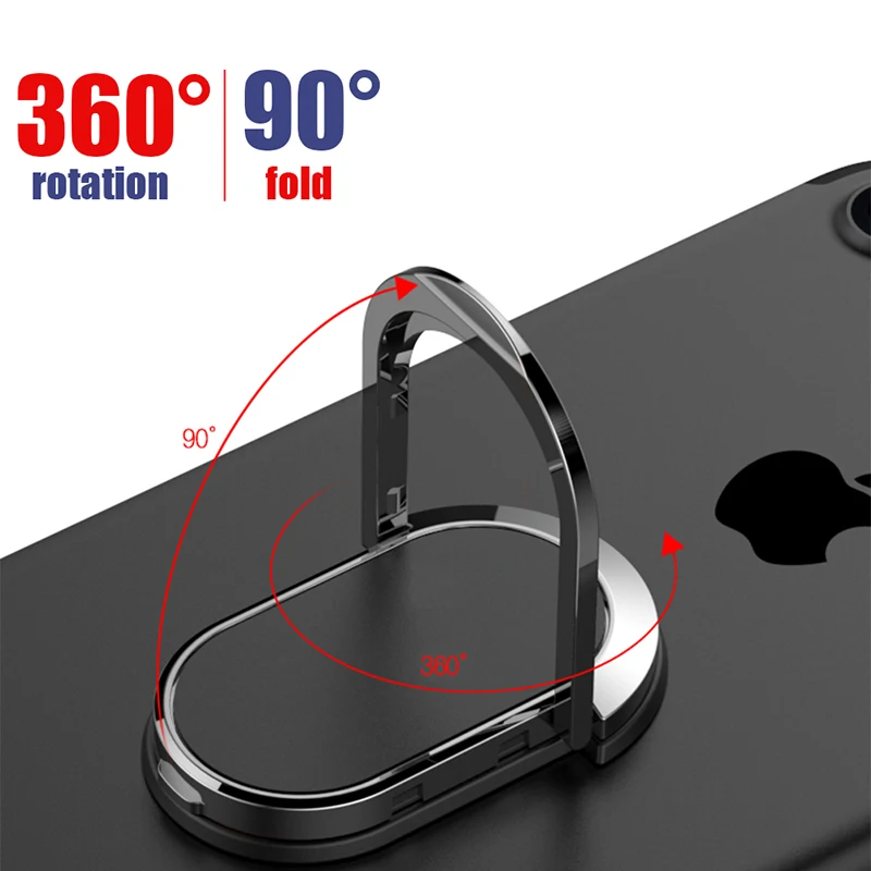 Universal phone Holder 360 Degree Metal finger Ring Holder Mobile phone Stand For iPhone X 8 7 Samsung S8 S9 Holder