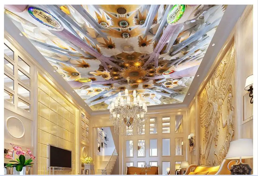 3d photo wallpaper 3d ceiling wallpaper murals 3 d Solid background