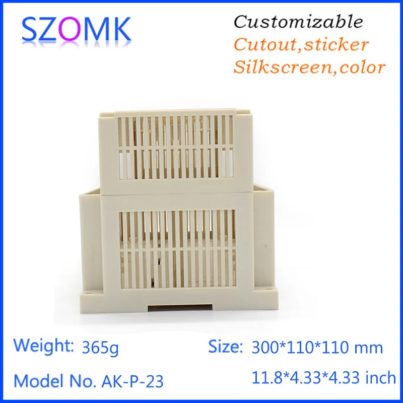 plc plastic din rail enclosure junction housing plastic box enclosure electronic project case instrument enclosure box  (4).jpg
