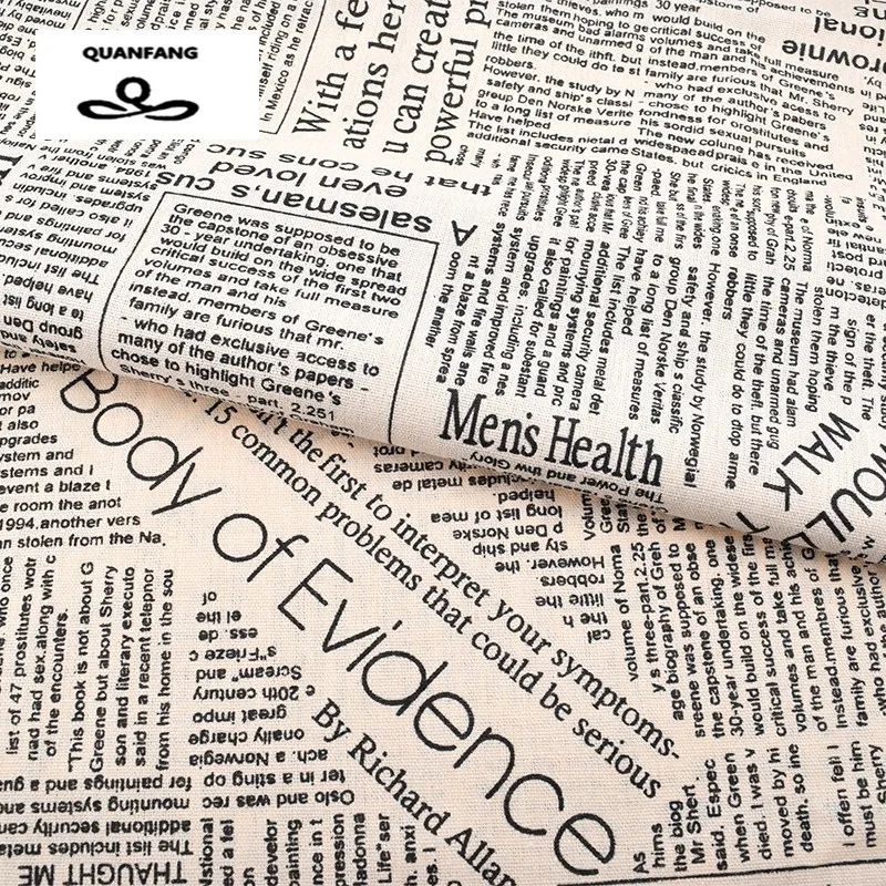 Printed Cotton Linen Fabric For Quilting DIY Sewing Sofa Curtain Bag Cushion Furniture Cover Material Bottles Series 50cmx145cm | Дом и сад