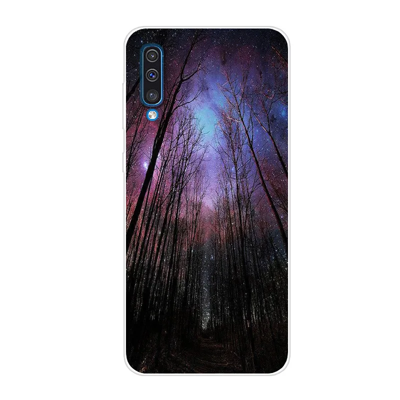 6.4'' For Samsung A50 Case A 50 Silicone Soft Back Cover For Para Samsung Galaxy A50 Case A505F TPU Lion Thin Protective 2019