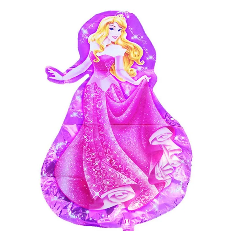 

birthday wedding party decoration helium foil big large size aurora princess balloons toys globos ballons