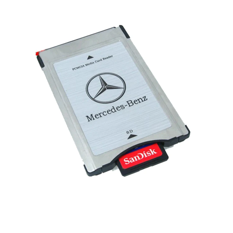 NEW PCMCIA TO SD SDHC Multi Card Reader Adapter + SanDisk Ultra 16G SD