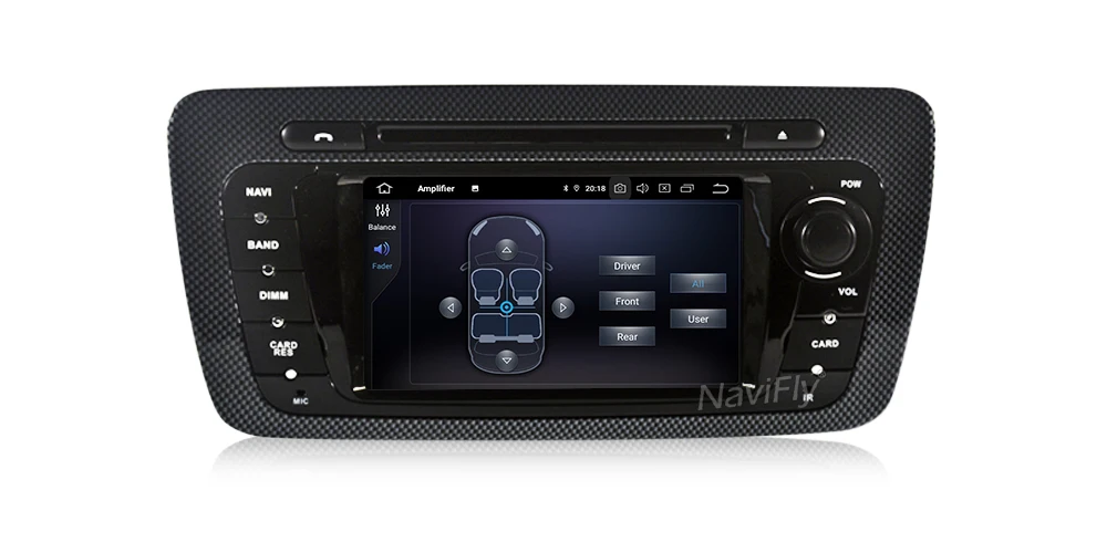 Clearance NaviFly PX30 IPS Screen DSP pure Android9.0 Car Multimedia dvd player for  Seat Ibiza 2009-2013 GPS Navigation OBD2 RDS raido 14
