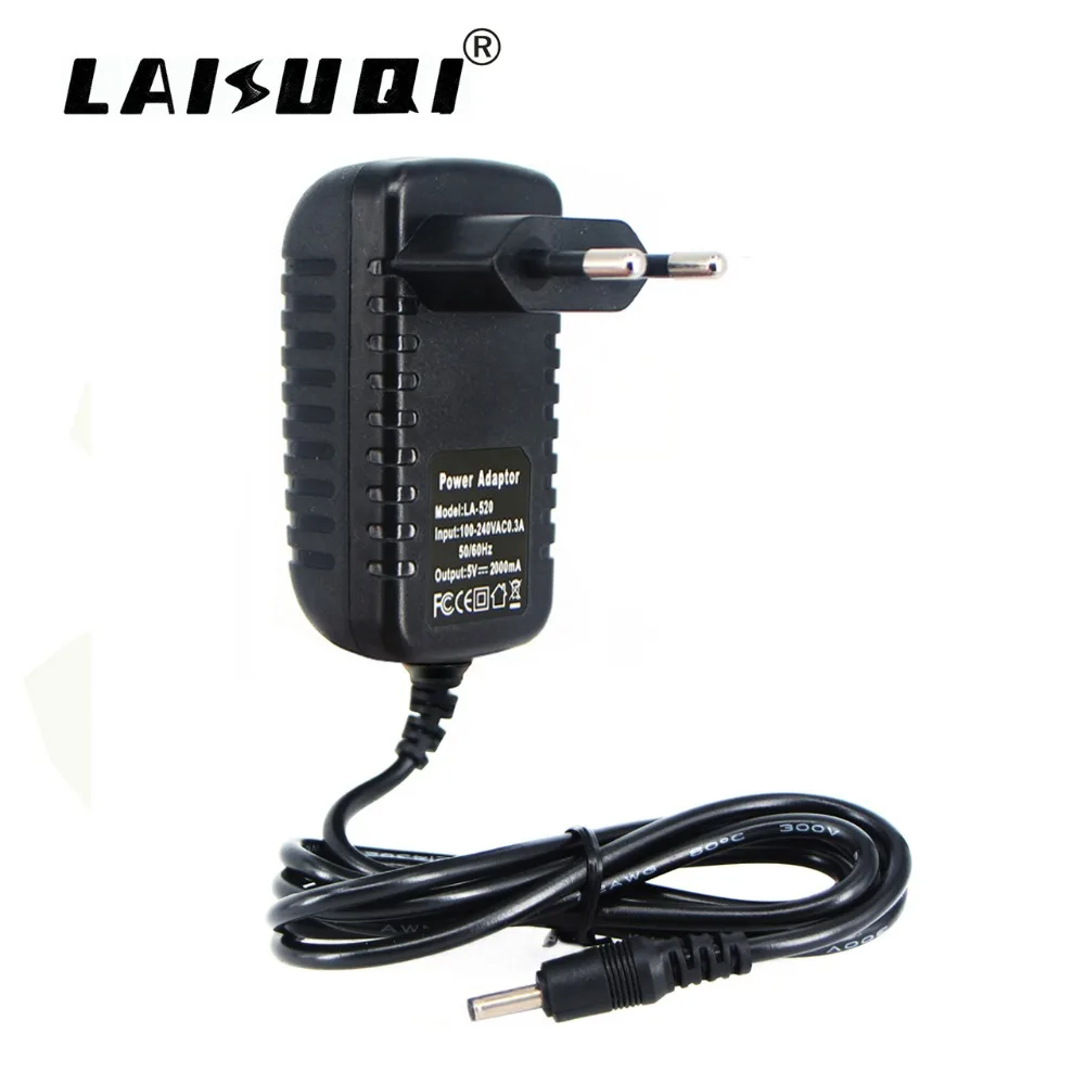 

1pcs 5V 2A 2000mA DC3.5mm*1.35mm EU Plug Universal AC/DC Power Adapter Charger Supply 5V2A for Other LAISUQI New Hot Sale