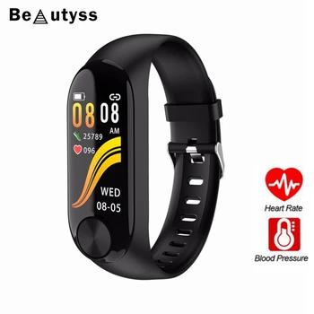 

Beautyss Smart Bracelet Y10 Men Women Heart Rate Blood Pressure Fitness Tracker Waterproof Color Screen Watch Android IOS