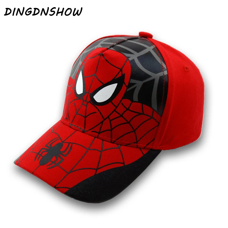 [DINGDNSHOW] Brand Baseball Cap Kids Snapbacks Hip Hop Cap Cartoon Boys Embroidery Hat Girls Flat Cap