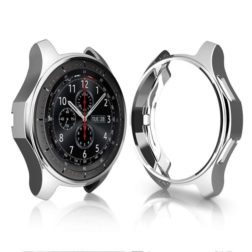 Чехол для часов для samsung Galaxy gear s3 Watch 46 мм мягкий ТПУ покрытие все вокруг экрана Защитный чехол s оболочка рамки