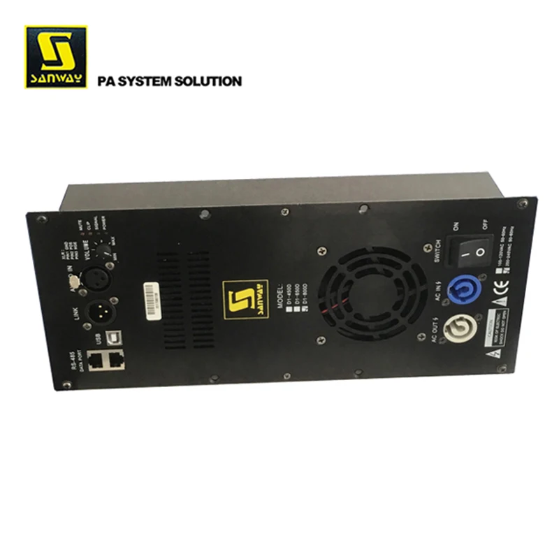 D1 450D Single Channel Class D Amplifier Module For Active Speakerin
