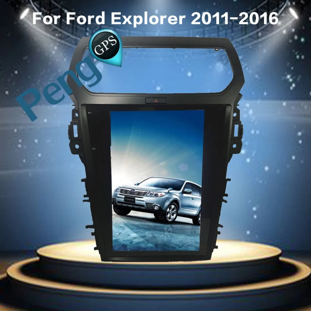 

Tesla Style 12.1 Inch Android 6.0 Car GPS Navigation DVD Player for Ford Explorer 2011 2012 2013 2015 2016 2017 2018 Stereo