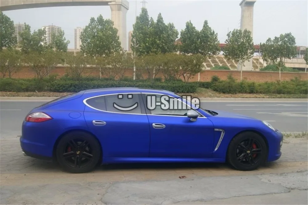 Matte-Satin-Chrome-Blue-Vinyl-Wrap-Film (32)