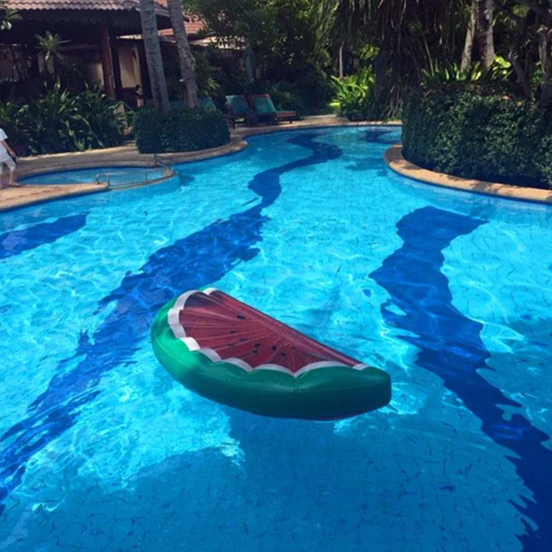 Гигантский надувной арбузный бассейн поплавок воздушный матрас Sunbathe пляжный коврик плавательный круг летние морские вечерние игрушки для воды