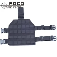 ROCOTACTICAL Cordura MOLLE тактическая платформа для пейнтбола Airsoft кобура для пистолета платформа с быстроразъемной пряжкой