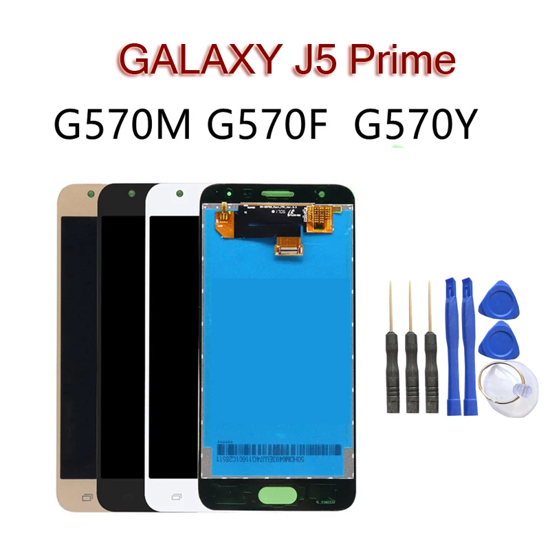For SAMSUNG GALAXY J5 Prime G570M G570F G570Y LCD Display Touch Screen Digitizer Replacement With Free Tools | Мобильные телефоны и