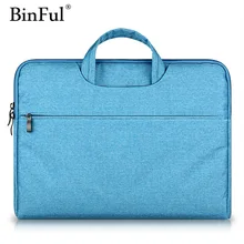 Binful сумка для ноутбука Dell Asus lenovo hp acer сумка компьютер 11 12 13 14 15 дюймов для Macbook Air Pro ноутбук 15,6 рукав