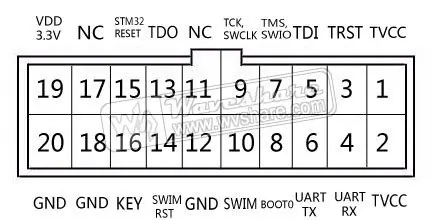ST-Link V2 Stlink St Link V2 Stlink STM32 STM8 MCU USB JTAG In-circuit Debugger/программист/эмулятор = ST-LINK/V2(CN