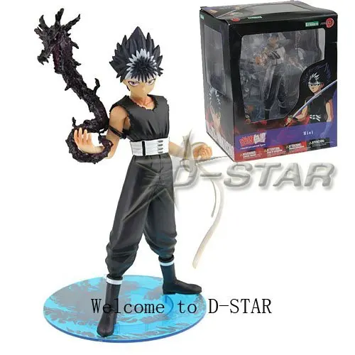 

EMS доставка 6 шт. Прохладный 6 "YuYu Hakusho аниме Хиеи штучной упаковке ПВХ фигурку Коллекция Модель игрушка в подарок