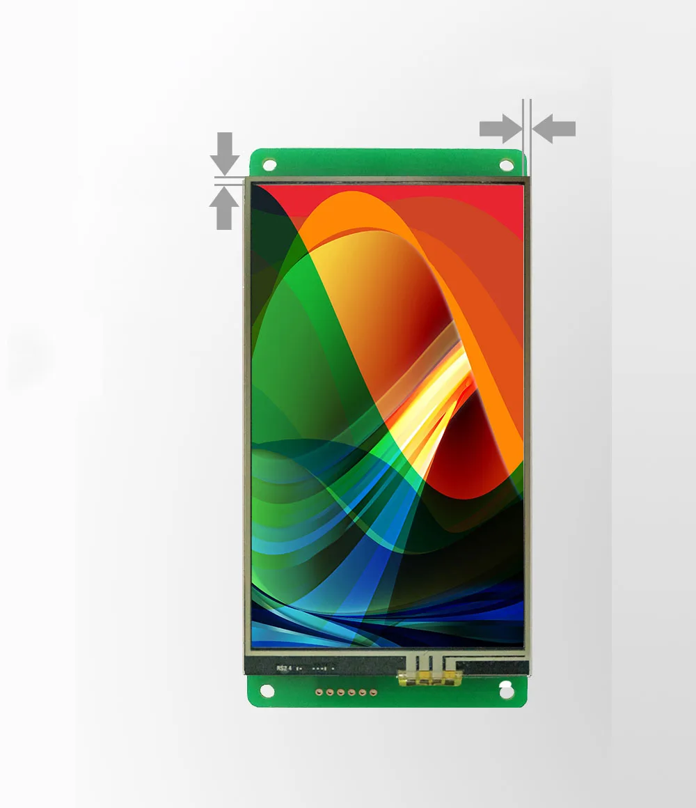 Dmt85480c050 _ 06wt DWIN 5-дюймовый последовательный экран DGUS II узкая рамка IPS Сопротивление
