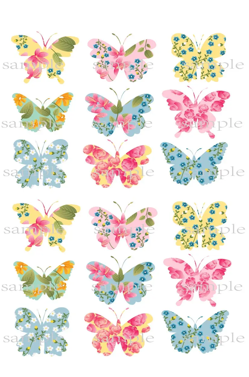 Online kopen Wholesale Eetbare vlinders taart decoraties