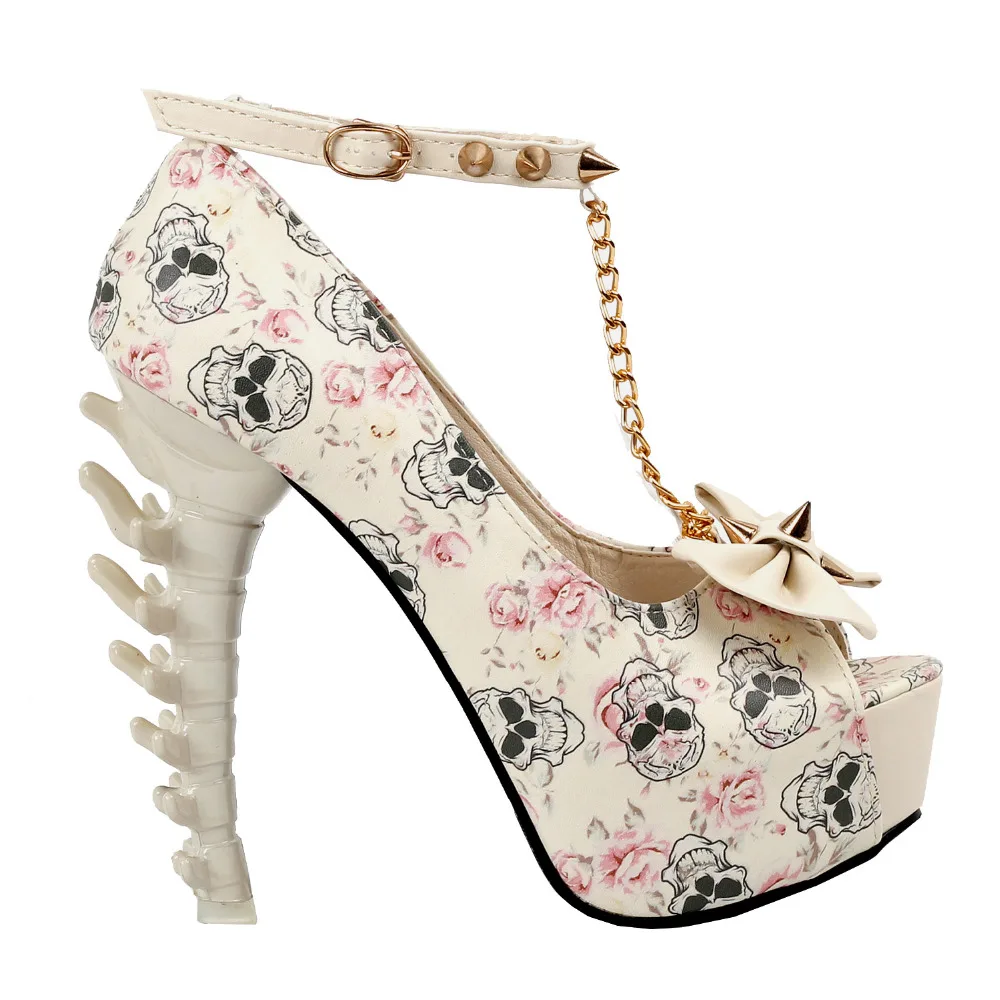 bone pumps low heel